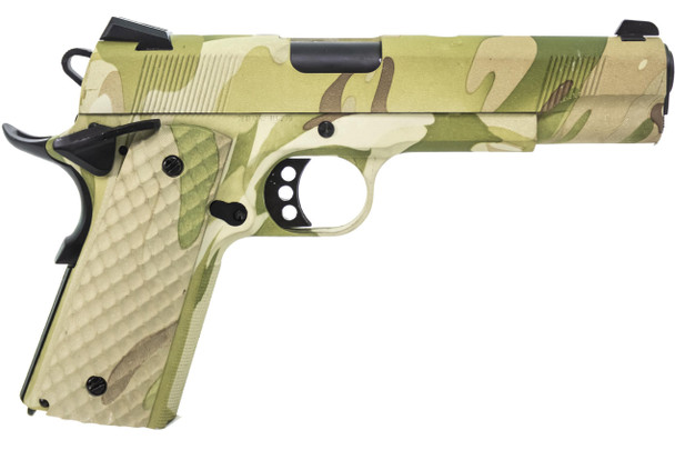 Raven M1911 MEU Gas Blowback Airsoft Pistol in Green Camo