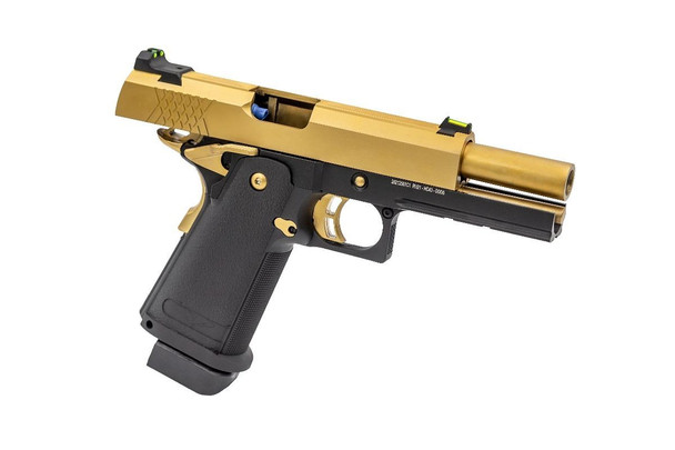 Raven Hi Capa 4.3 Gas Blowback Airsoft Pistol in Gold