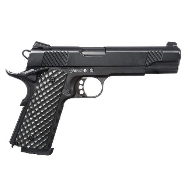 Raven M1911 MEU Gas Blowback Airsoft Pistol in Tactical Black