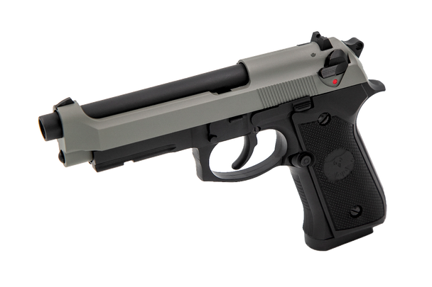 Raven R9 Replica M92 Gas Blowback Airsoft Pistol in Grey