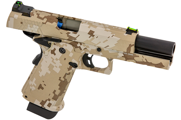 Raven HYDRO Hi Capa 4.3 Gas Blowback Airsoft Pistol in Digital Desert