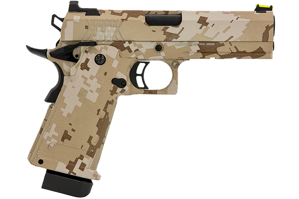 Raven HYDRO Hi Capa 4.3 Gas Blowback Airsoft Pistol in Digital Desert