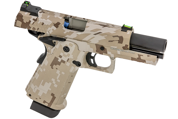 Raven HYDRO Hi-Capa 3.8 Pro Gas Blowback Airsoft Pistol in Digital Desert