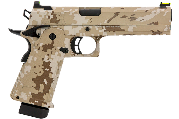 Raven HYDRO Hi Capa 5.1 Gas Blowback Airsoft Pistol in Digital Desert