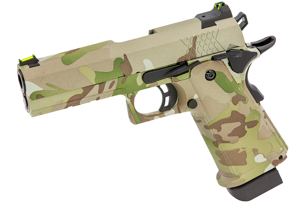 Raven HYDRO Hi Capa 4.3 Gas Blowback Airsoft Pistol in British Terrain Pattern (BTP) Camouflage