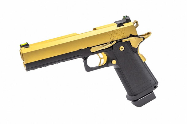Raven Hi Capa 5.1 Gas Blowback Airsoft Pistol in Gold