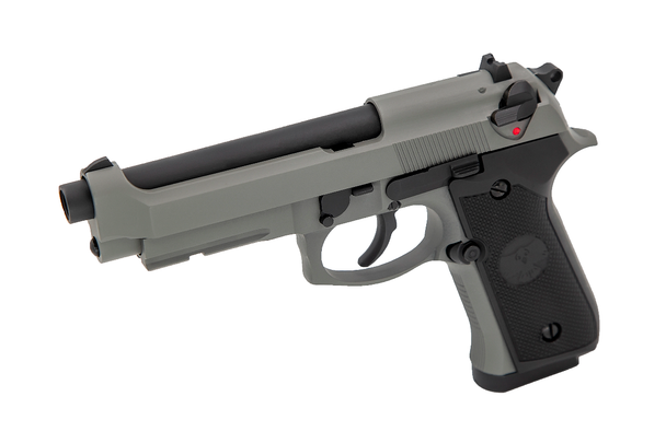 Raven R9 Replica M92 Gas Blowback Airsoft Pistol in Full Grey