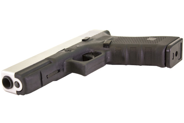 Raven EU17 Gas Blowback Airsoft Pistol in Black & Silver