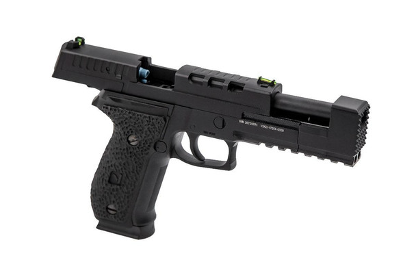 Vorsk VP26X GBB Airsoft Pistol With Rail in Black