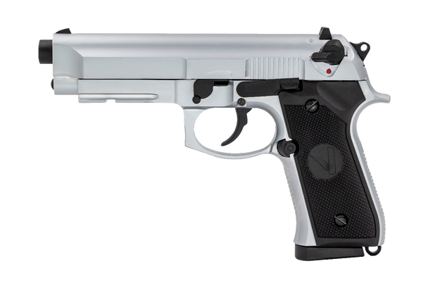 Vorsk VM9 Osiris Gas Blowback Airsoft Pistol in Silver