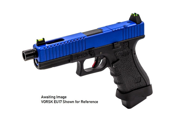 VORSK EU18 Tactical Gas Blowback Pistol in Blue