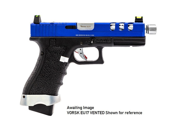 Vorsk EU18 Vented Gas Blowback Airsoft Pistol in Blue