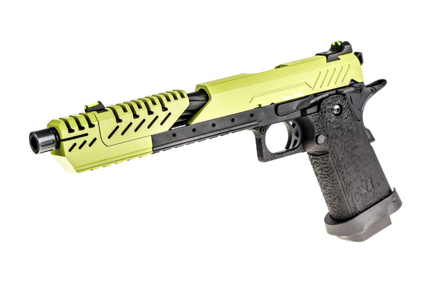 Vorsk Hi Capa TITAN 7" Gas Blowback Airsoft Pistol in Green