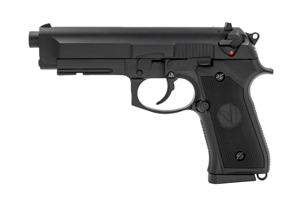 Vorsk VM9 Osiris Gas Blowback Airsoft Pistol in Black