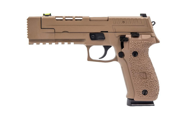Vorsk VP26X GBB Airsoft Pistol with Rail - Desert Tan