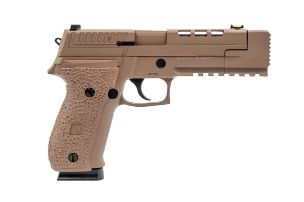 Vorsk VP26X GBB Airsoft Pistol with Rail - Desert Tan