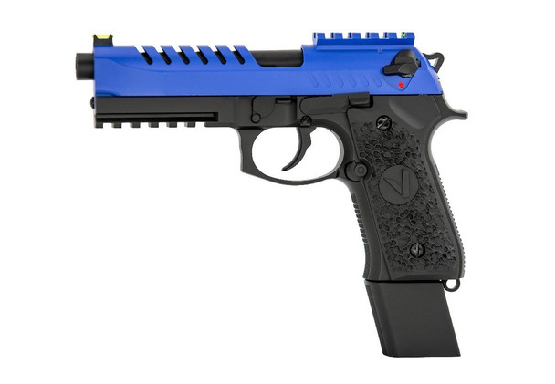 Vorsk VM9 Osiris Gas Blowback Airsoft Pistol in Blue