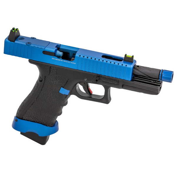 Vorsk EU7 Tactical GBB Airsoft Pistol in Blue