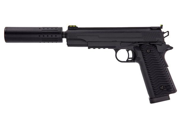 Vorsk VX-14 Gas Blowback Airsoft Pistol in Tactical Black