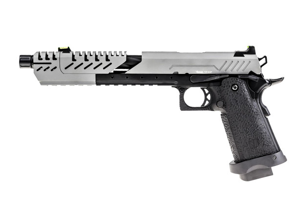 Vorsk Hi Capa TITAN 7" GBB Airsoft Pistol - Grey & Black