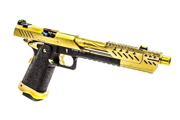 Vorsk Hi Capa TITAN 7 Gas Blowback Airsoft Pistol in Gold