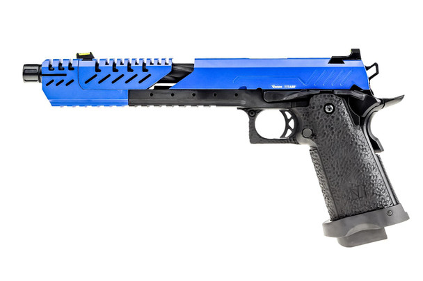 Vorsk Hi Capa TITAN 7" GBB Airsoft Pistol - Blue