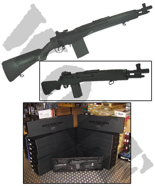 Tokyo Marui M14 SOCOM C.Q.B. .308 AEG Airsoft Rifle