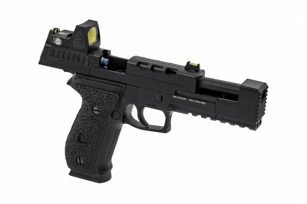 Vorsk VP26X GBB Airsoft Pistol with BDS Red Dot Sight - Black