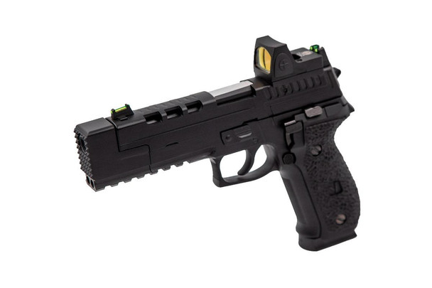 Vorsk VP26X GBB Airsoft Pistol with BDS Red Dot Sight - Black