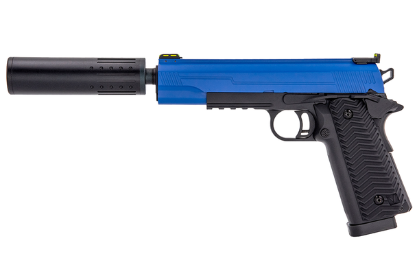 Vorsk VX-14 Gas Blowback Airsoft Pistol in Dual Tone Blue