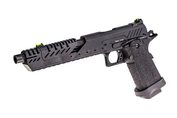 Vorsk Hi Capa TITAN 7 Gas Blowback Airsoft Pistol in Black