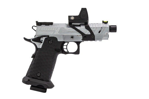 Vorsk CS Hi Capa Vengeance GBB Compact inc BDS Sight Silver/Black (VGP-02-CS-06-BDS)