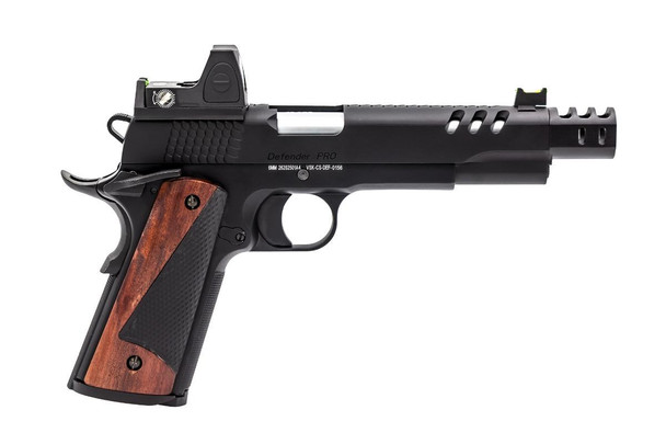 Vorsk CS Defender Pro MEU GBB Pistol in Black/Light wood inc BDS Sight (VGP-03-CS-03-BDS)
