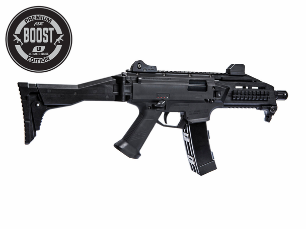 ASG EVO 3 A1 CZ Scorpion Ultimate Boost M95 Airsoft Rifle in Black