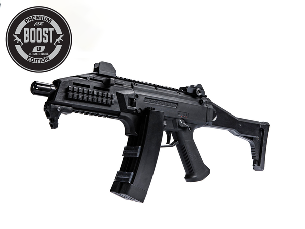 ASG EVO 3 A1 CZ Scorpion Ultimate Boost M95 Airsoft Rifle in Black