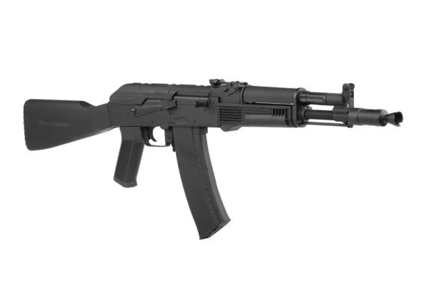 CYMA CM031B AK105 Carbine AEG Airsoft Rifle with Fixed Stock in Black