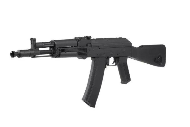 CYMA CM031B AK105 Carbine AEG Airsoft Rifle with Fixed Stock in Black