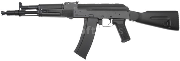 CYMA CM031B AK105 Carbine AEG Airsoft Rifle with Fixed Stock in Black