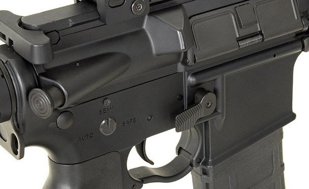CYMA CM070 - MK18 Airsoft Rifle with Built in Silencer in Black