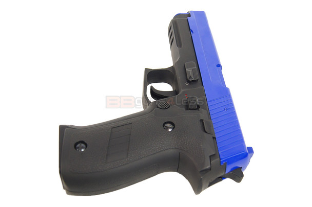 Cyma CM122 Electric P226 AEP Airsoft Pistol in Blue