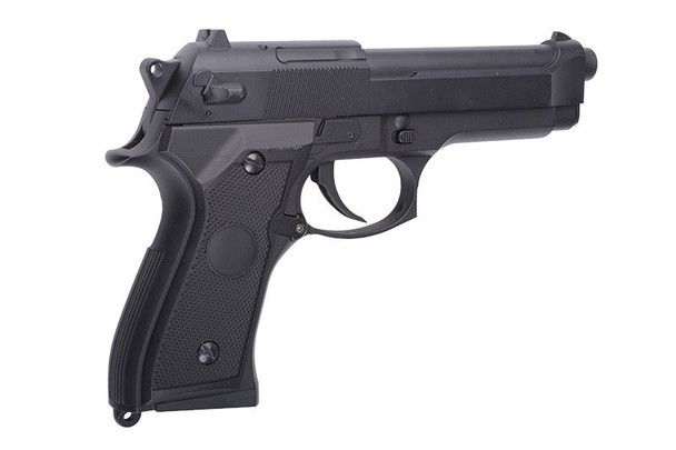 Cyma CM126 AEP Electric Airsoft Pistol in Black