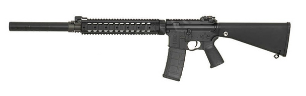 CYMA CM072 - MK12 SPR Mod.1 Airsoft AEG Rifle with Full Stock in Black