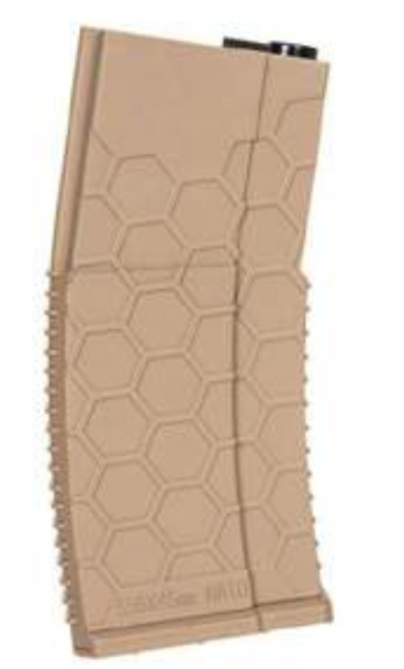 Snow Wolf M4 HEX Airsoft Rifle Magazine 120 Rounds in Desert Tan Snow Wolf M4 HEX Airsoft Rifle Magazine 120 Rounds in Desert Tan