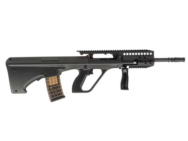 Snow Wolf AUG Quad Railed Airsoft Bullpup in Black (SW-020CN1-BLK)