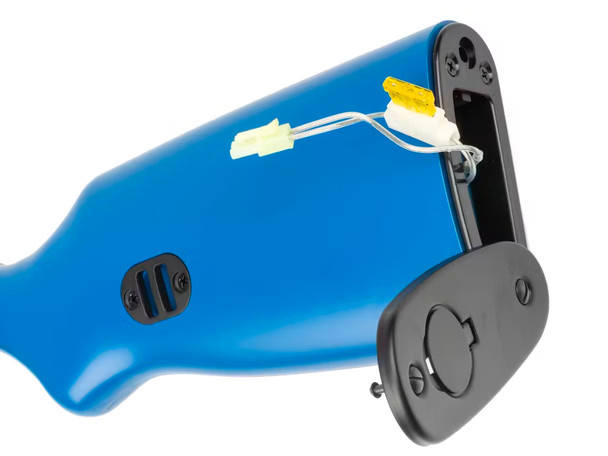 Snow Wolf PPSH AEG Airsoft Rifle with Dual Magazine in Blue