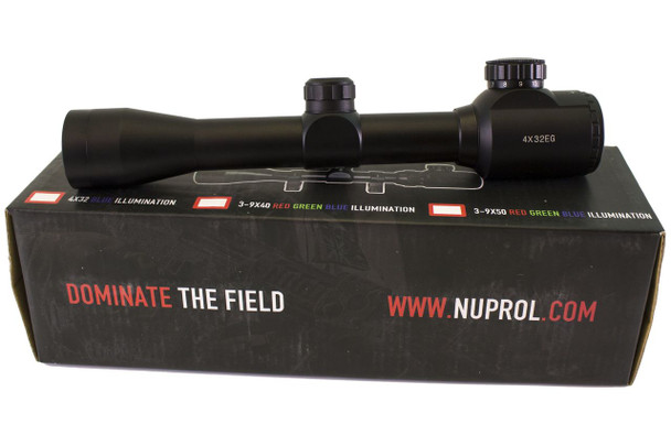 Nuprol Rifle Scope 4X32 IR in Black