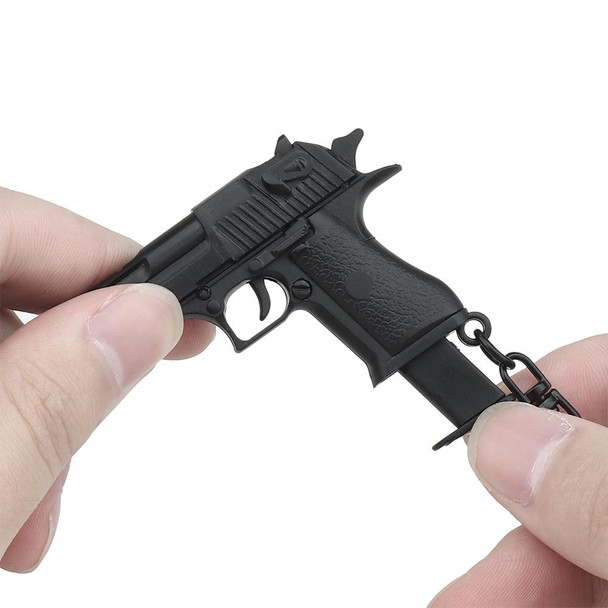 Nuprol Desert Eagle Pistol Keyring in Black