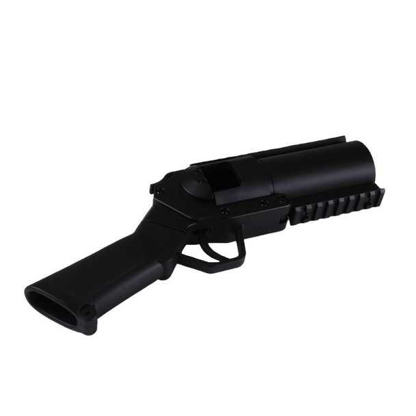 Nuprol Airsoft Pistol Grenade Launcher in Tactical Black