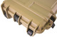 Nuprol Waterproof Airsoft Extra Large Hard Case with Wheels in Desert Tan (Pick & Pluck Foam)