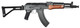 LCT Airsoft G-04 NV Replica AK AEG Rifle with Foldable Stock in Real Wood